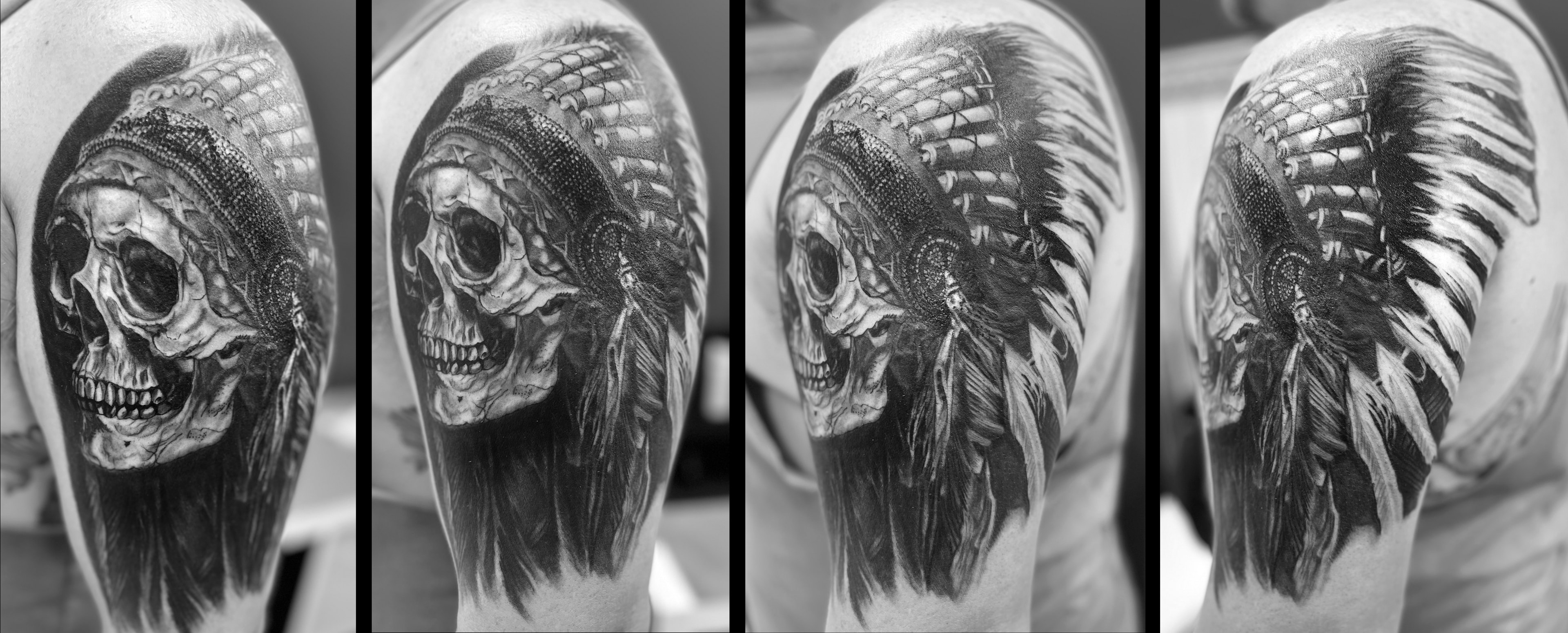 Skull War Bonnet